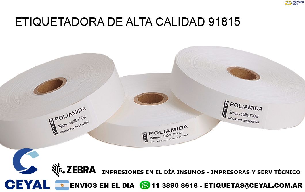 ETIQUETADORA DE ALTA CALIDAD 91815