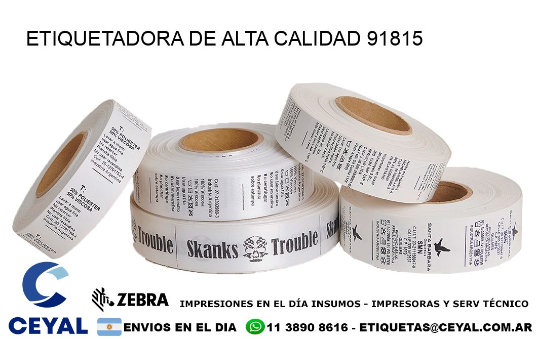 ETIQUETADORA DE ALTA CALIDAD 91815
