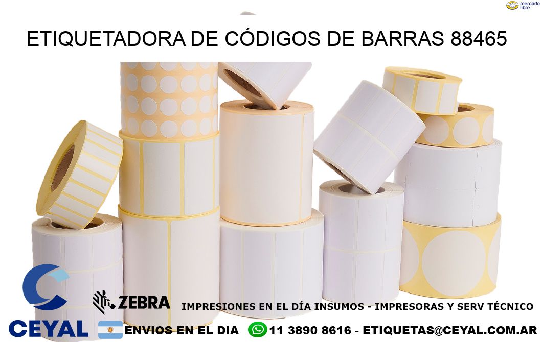 ETIQUETADORA DE CÓDIGOS DE BARRAS 88465