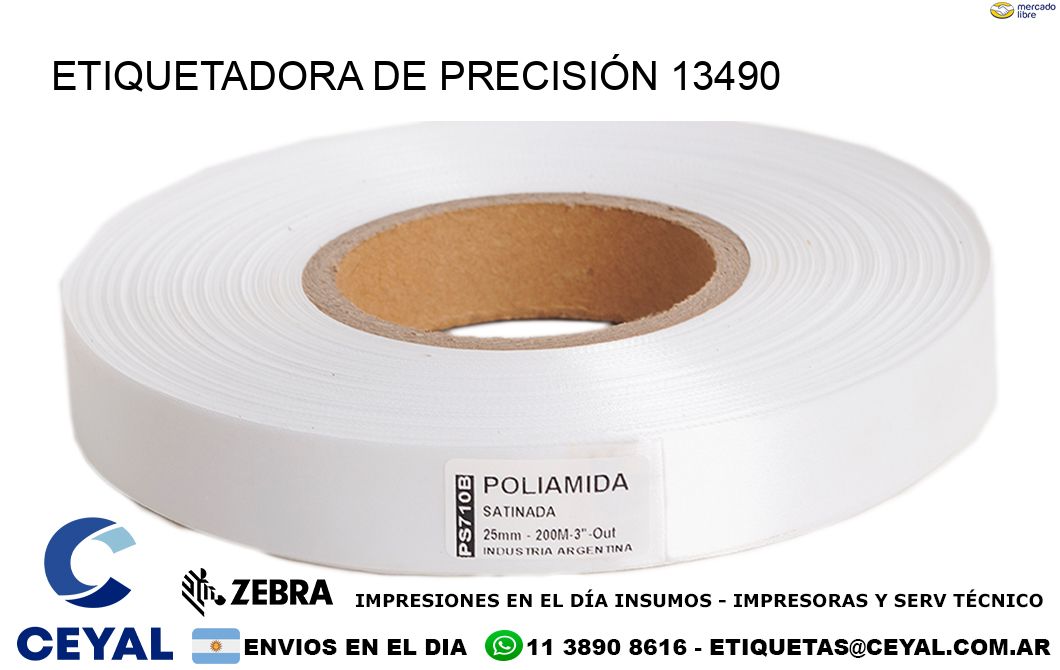 ETIQUETADORA DE PRECISIÓN 13490