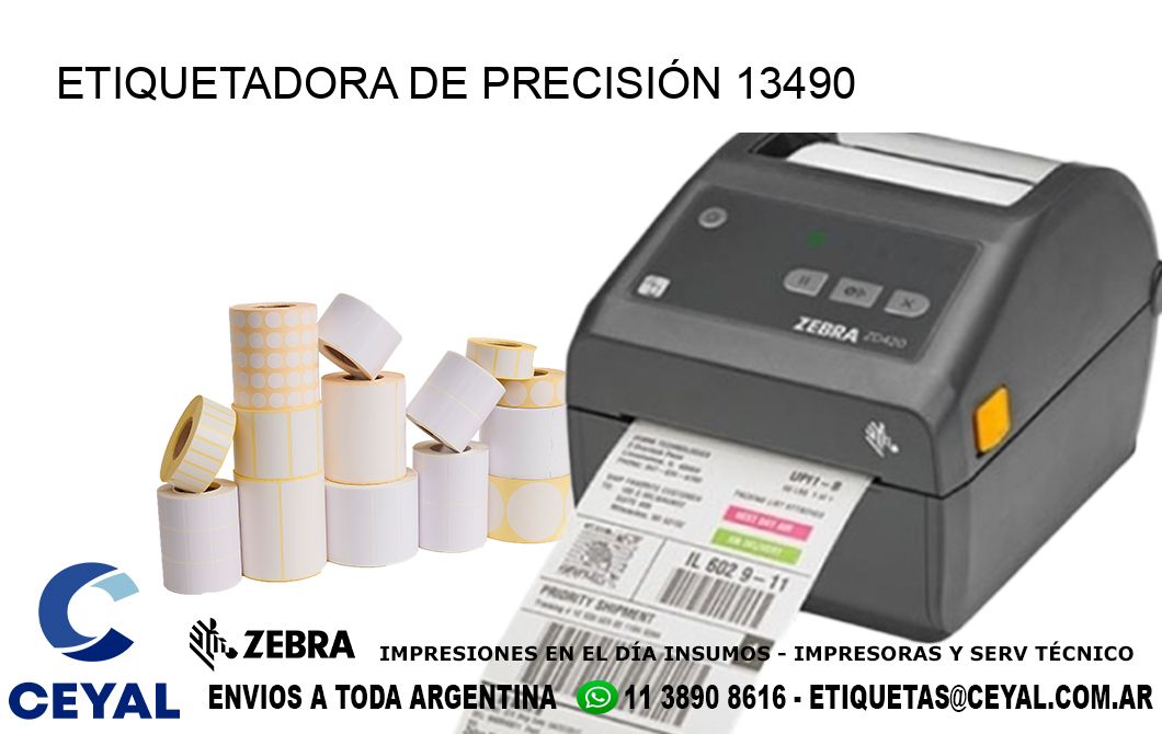 ETIQUETADORA DE PRECISIÓN 13490
