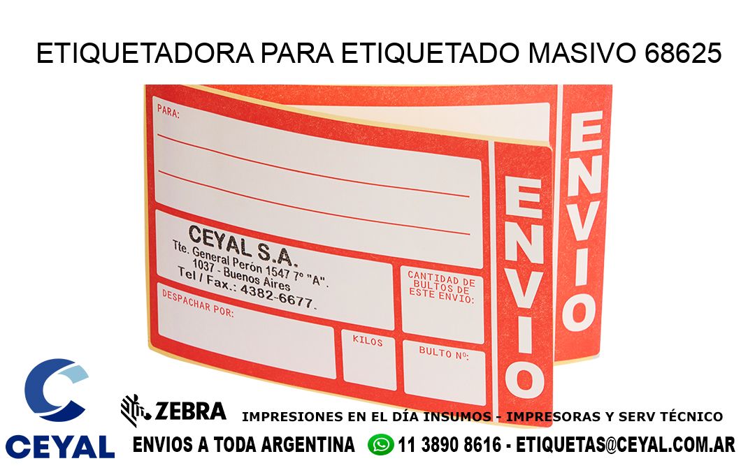 ETIQUETADORA PARA ETIQUETADO MASIVO 68625