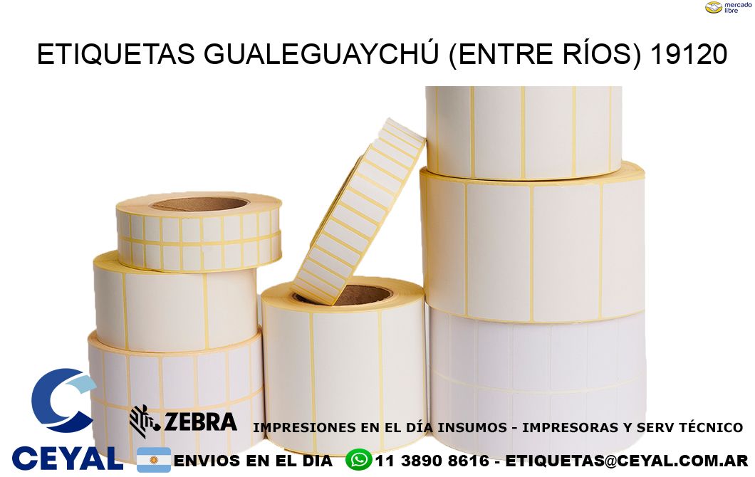 ETIQUETAS GUALEGUAYCHÚ (ENTRE RÍOS) 19120