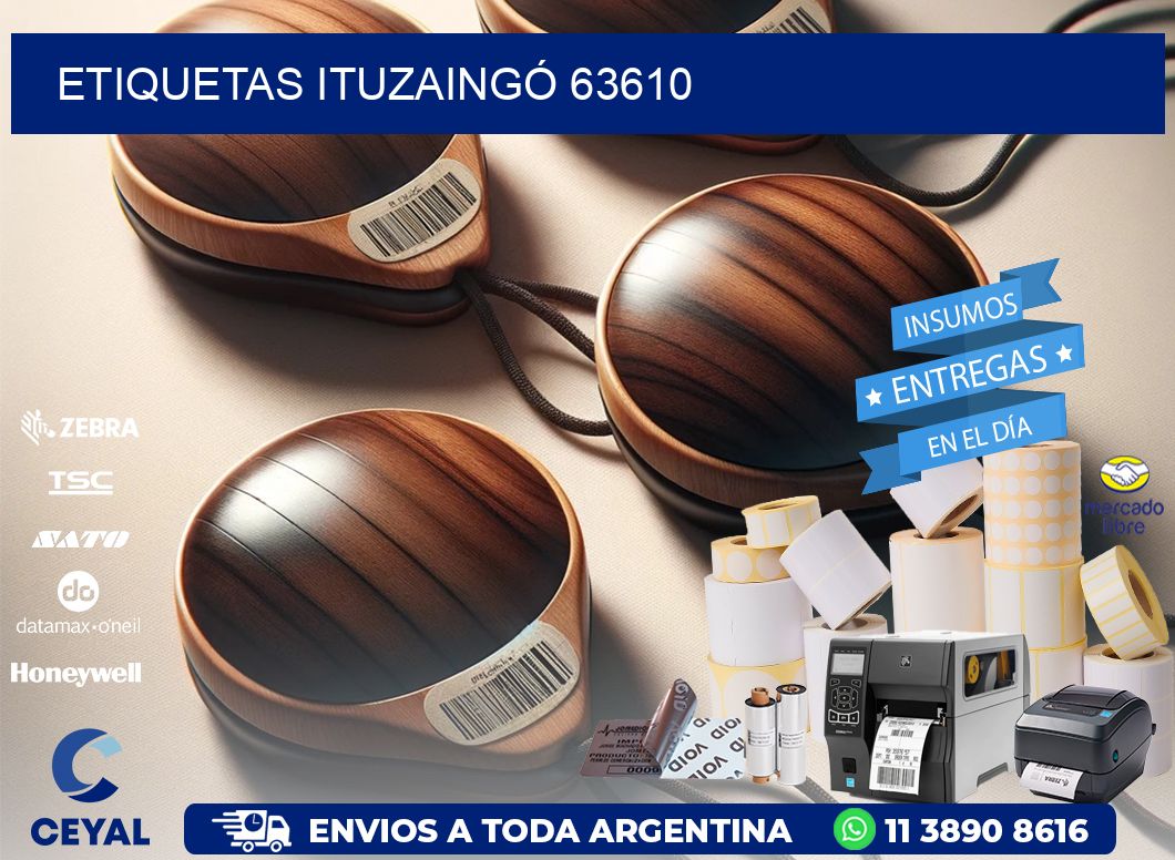 ETIQUETAS ITUZAINGÓ 63610