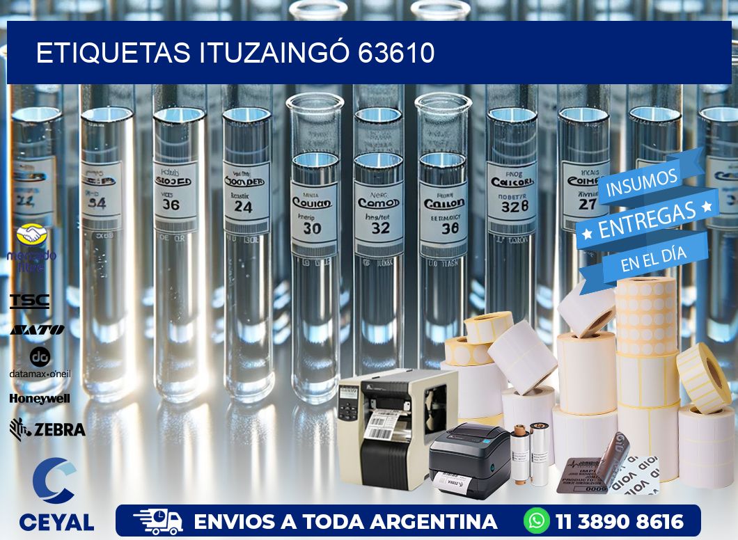 ETIQUETAS ITUZAINGÓ 63610