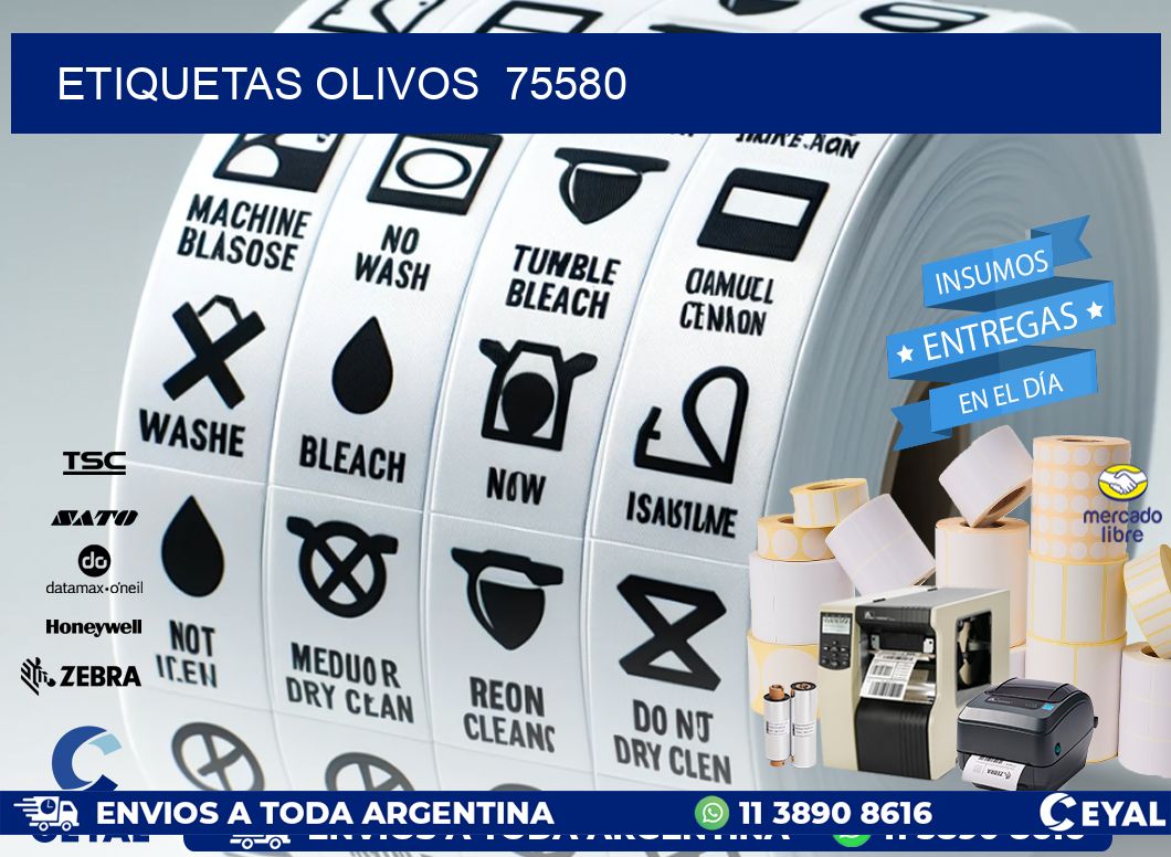 ETIQUETAS OLIVOS  75580