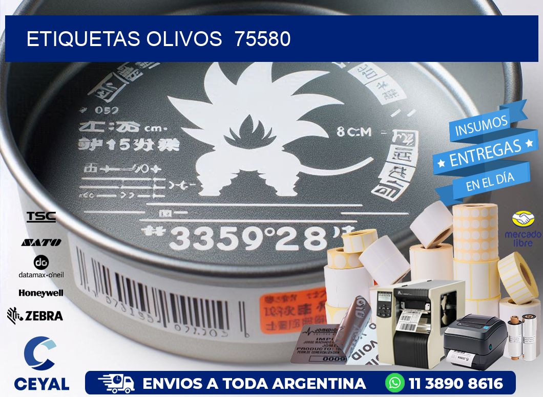 ETIQUETAS OLIVOS  75580
