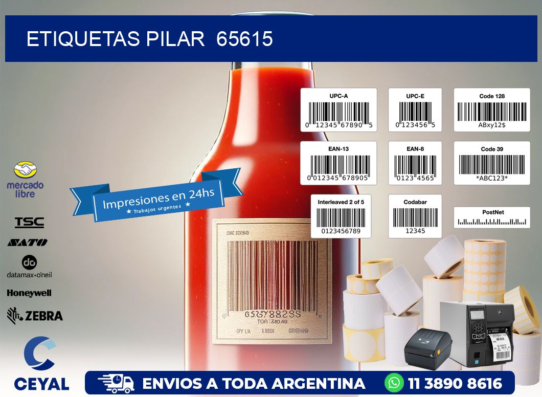 ETIQUETAS PILAR 65615