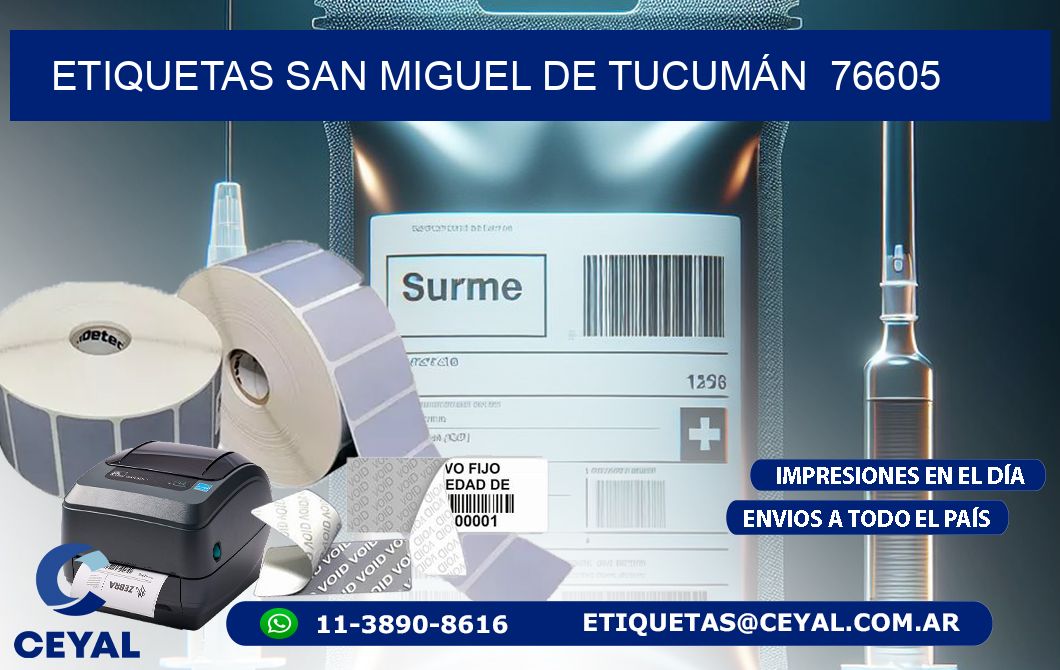 ETIQUETAS SAN MIGUEL DE TUCUMÁN 76605