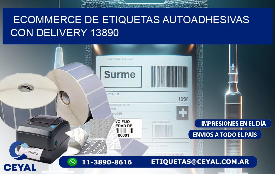 Ecommerce de Etiquetas Autoadhesivas con Delivery 13890