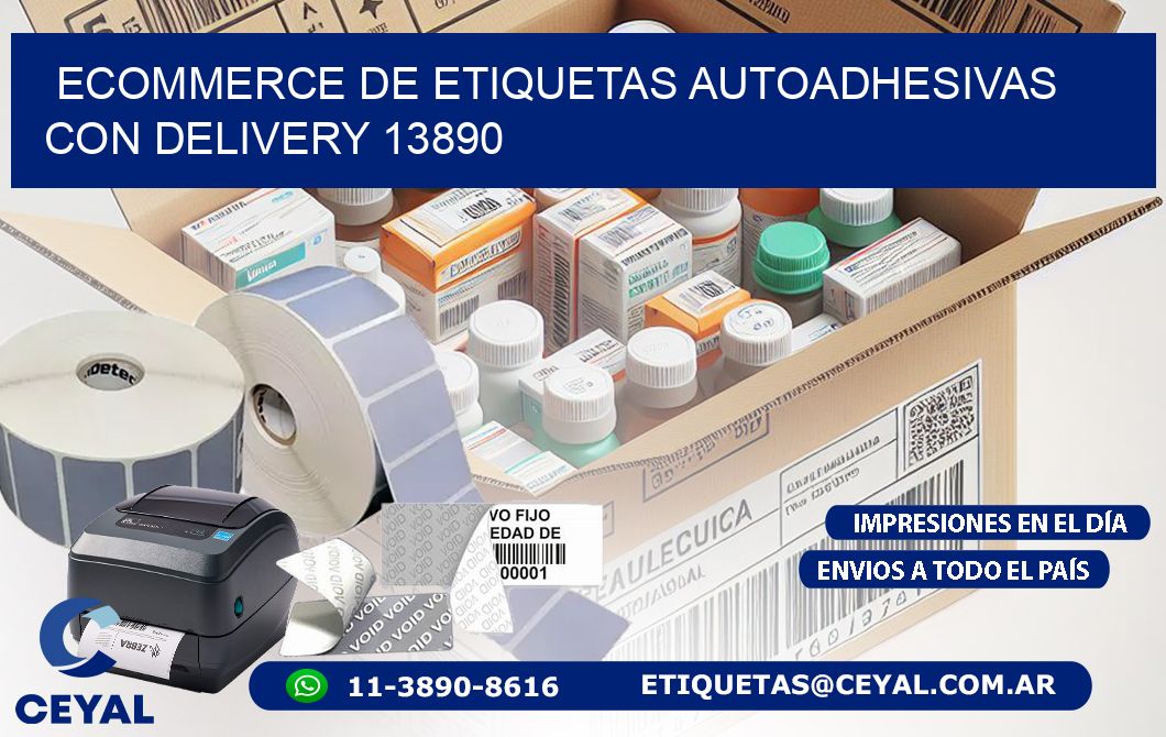 Ecommerce de Etiquetas Autoadhesivas con Delivery 13890