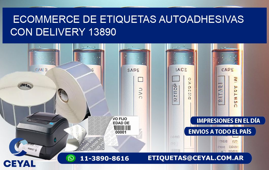 Ecommerce de Etiquetas Autoadhesivas con Delivery 13890