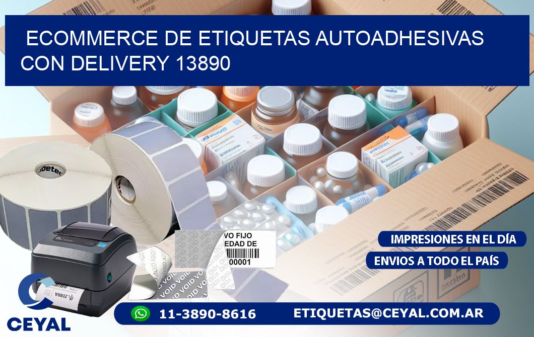 Ecommerce de Etiquetas Autoadhesivas con Delivery 13890