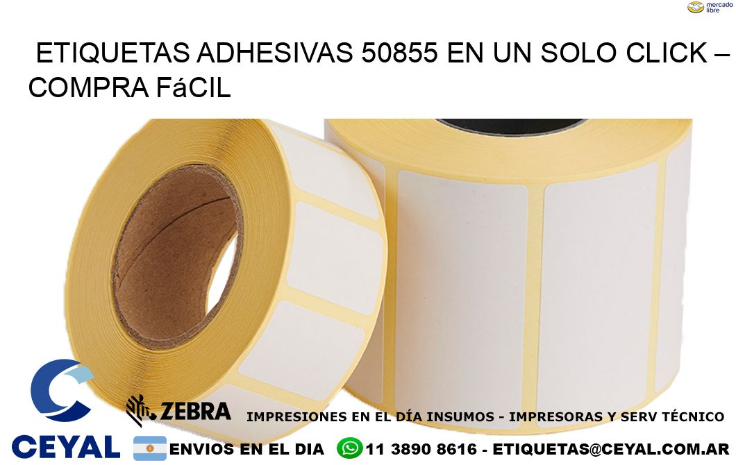 Etiquetas Adhesivas 50855 en un Solo Click – Compra Fácil