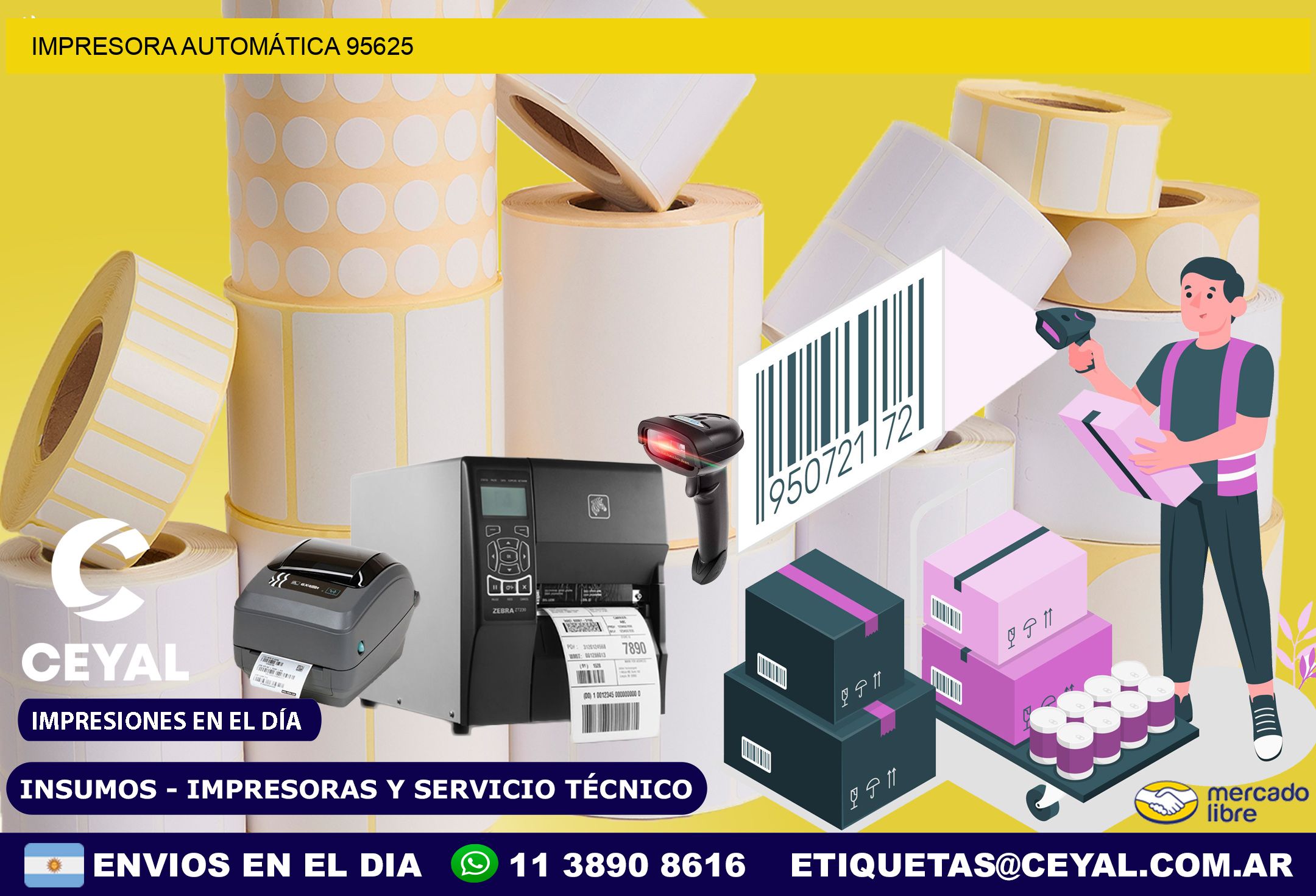 IMPRESORA AUTOMÁTICA 95625