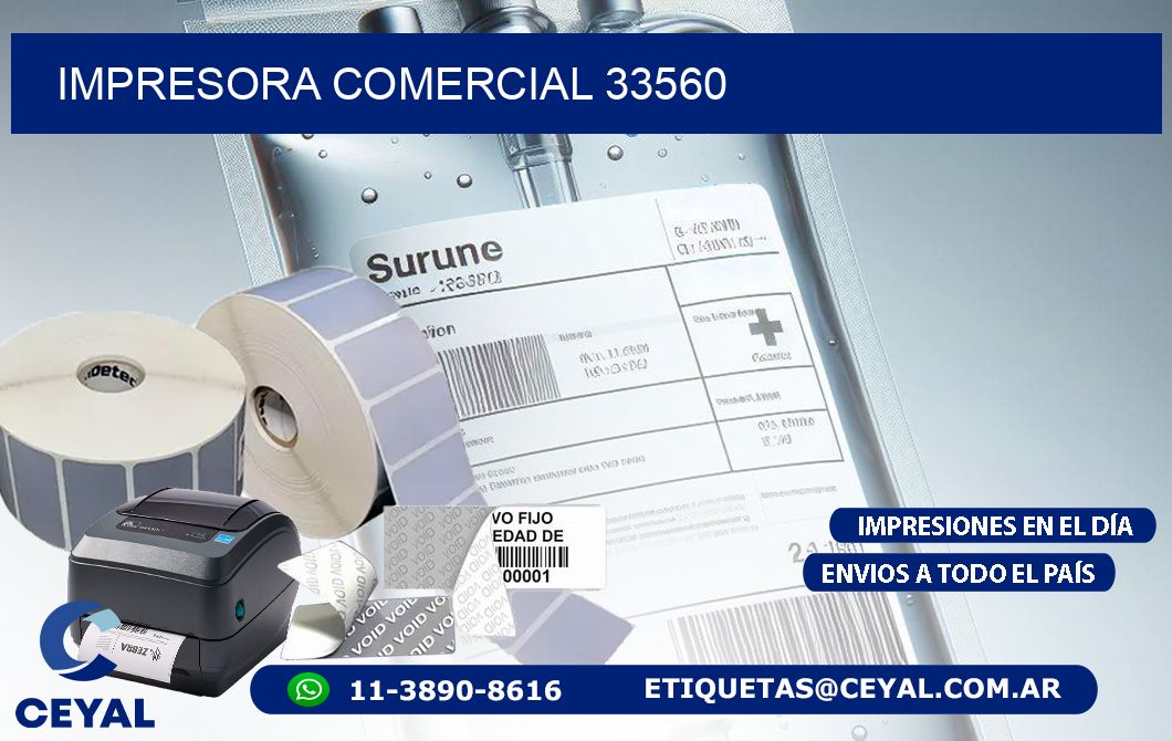IMPRESORA COMERCIAL 33560