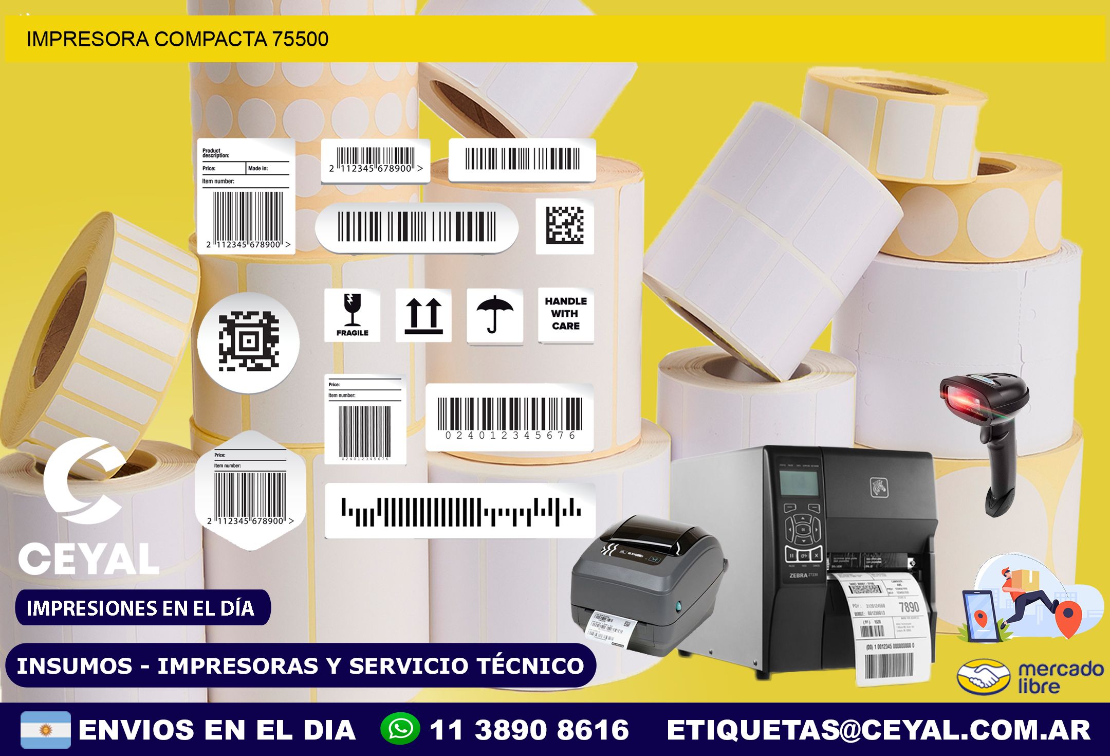 IMPRESORA COMPACTA 75500