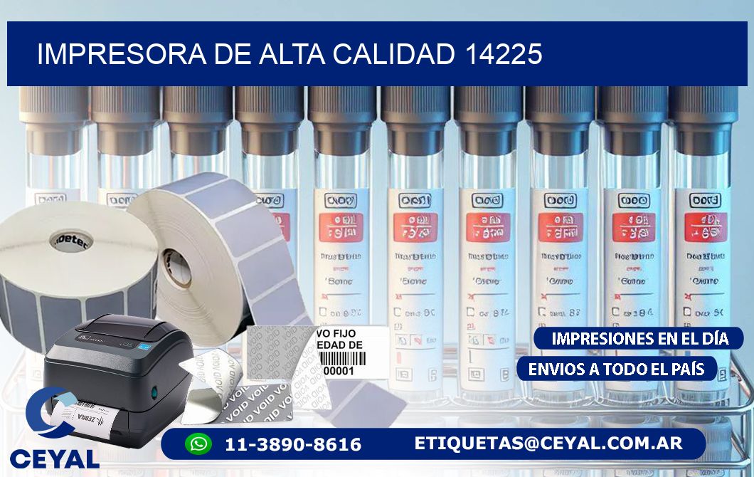IMPRESORA DE ALTA CALIDAD 14225