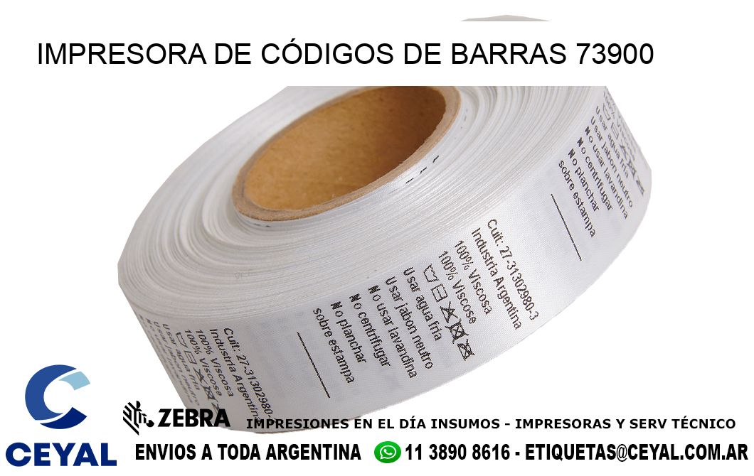 IMPRESORA DE CÓDIGOS DE BARRAS 73900