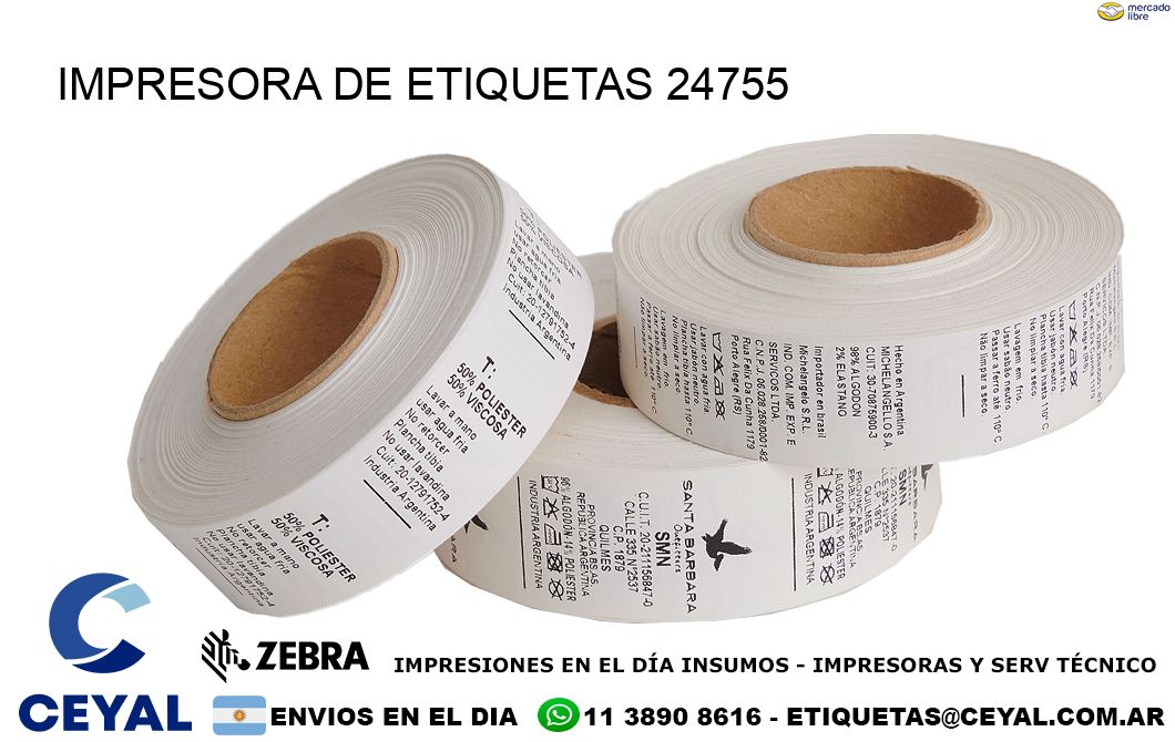 IMPRESORA DE ETIQUETAS 24755