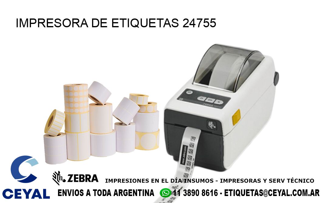 IMPRESORA DE ETIQUETAS 24755