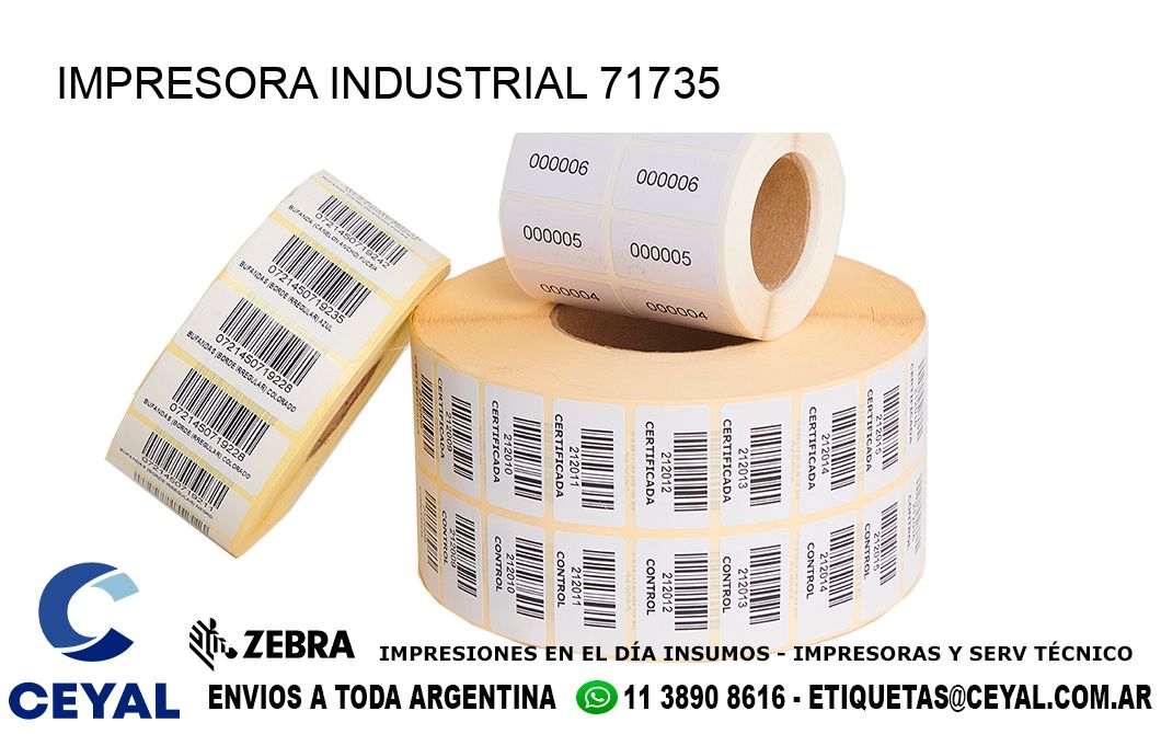 IMPRESORA INDUSTRIAL 71735