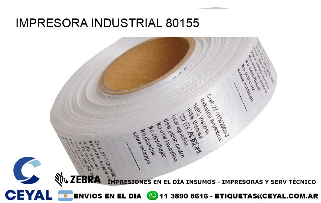 IMPRESORA INDUSTRIAL 80155