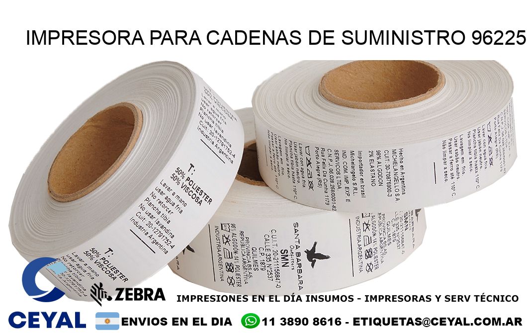 IMPRESORA PARA CADENAS DE SUMINISTRO 96225
