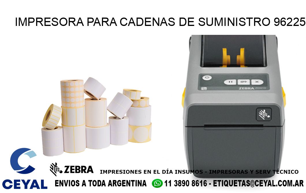 IMPRESORA PARA CADENAS DE SUMINISTRO 96225