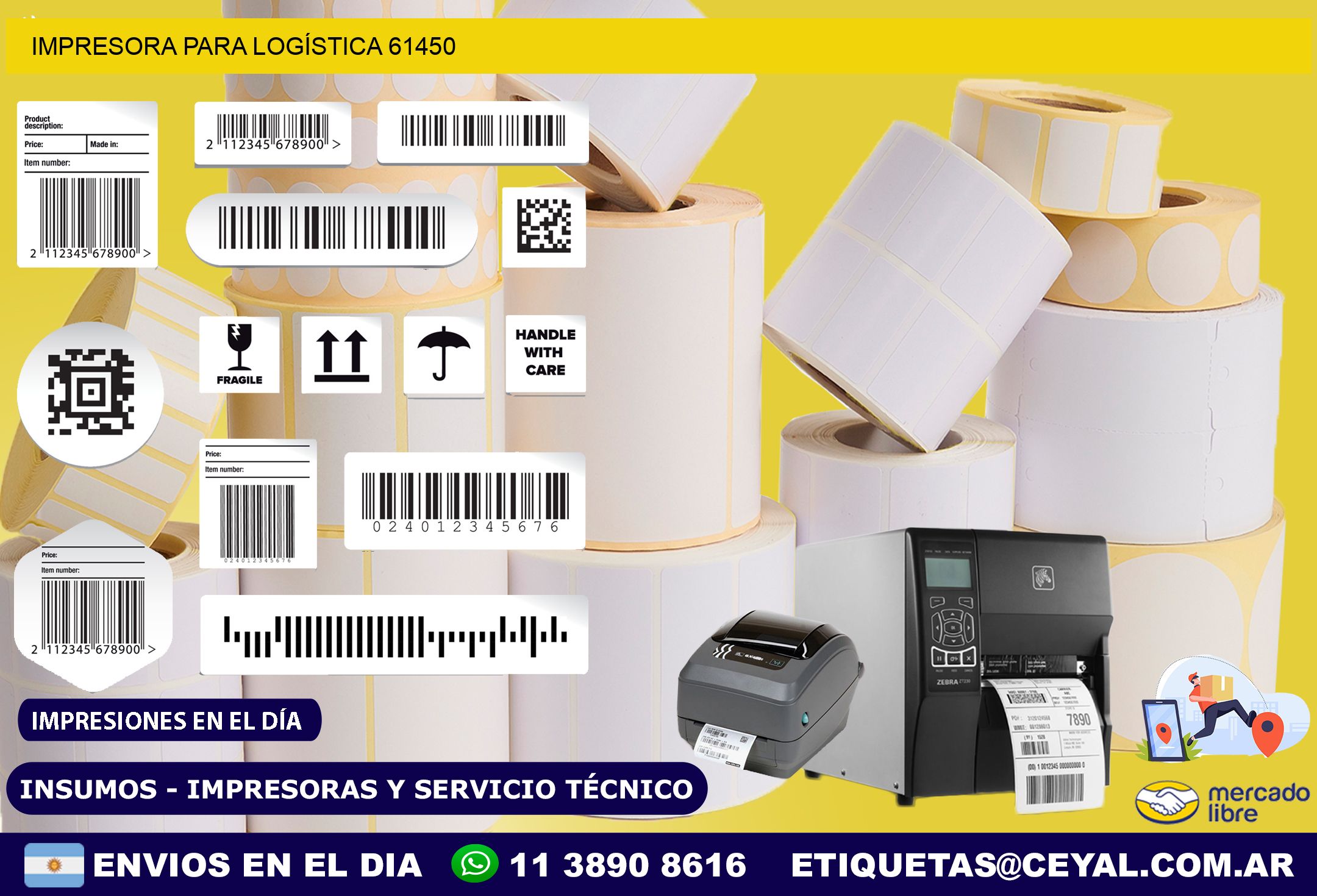 IMPRESORA PARA LOGÍSTICA 61450