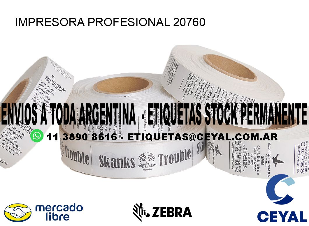 IMPRESORA PROFESIONAL 20760