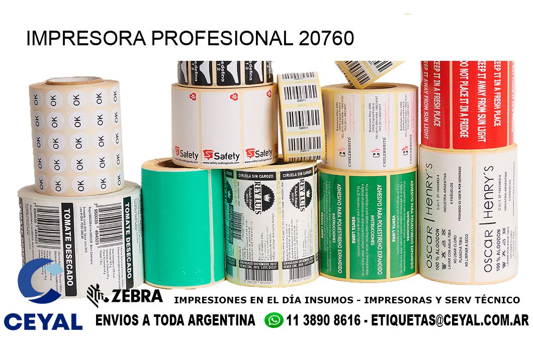 IMPRESORA PROFESIONAL 20760