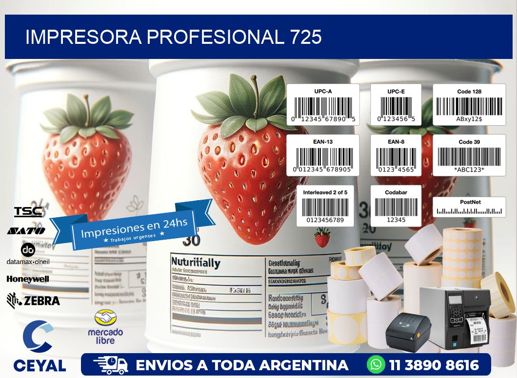IMPRESORA PROFESIONAL 725