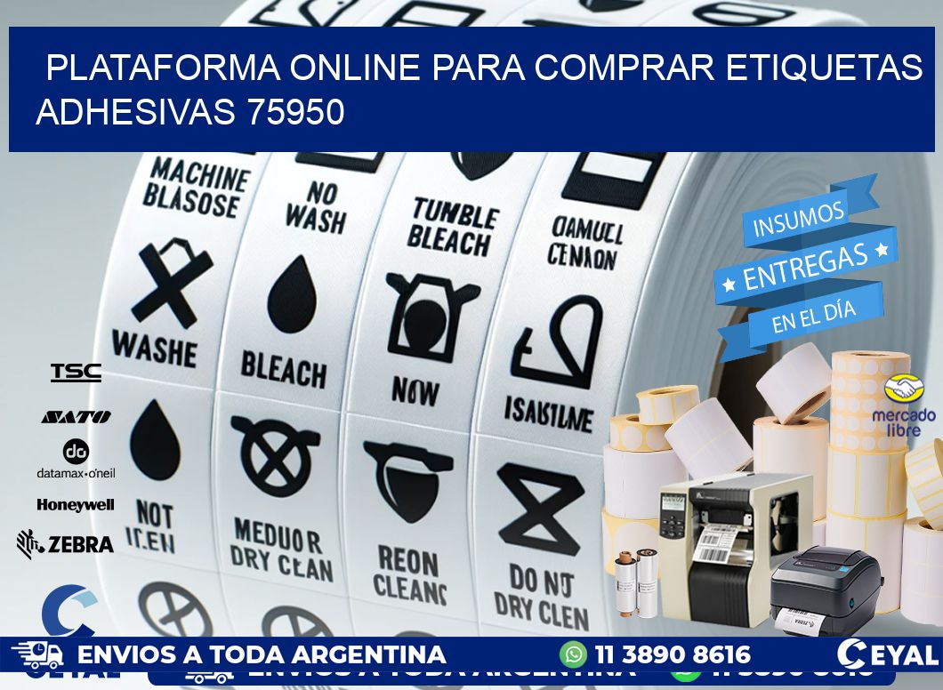 Plataforma Online para Comprar Etiquetas Adhesivas 75950