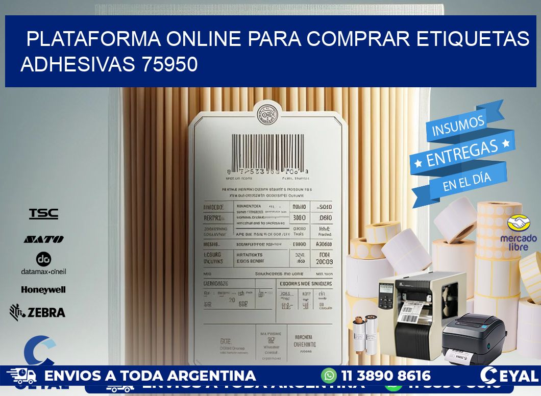 Plataforma Online para Comprar Etiquetas Adhesivas 75950