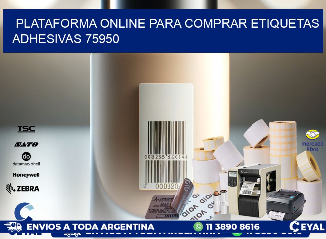 Plataforma Online para Comprar Etiquetas Adhesivas 75950