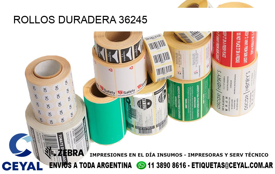 ROLLOS DURADERA 36245