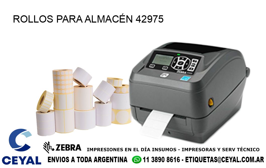 ROLLOS PARA ALMACÉN 42975
