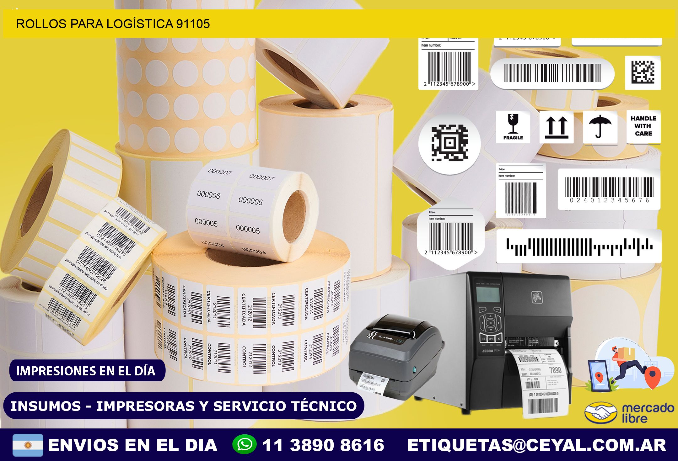 ROLLOS PARA LOGÍSTICA 91105
