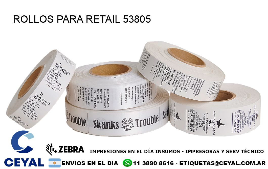 ROLLOS PARA RETAIL 53805