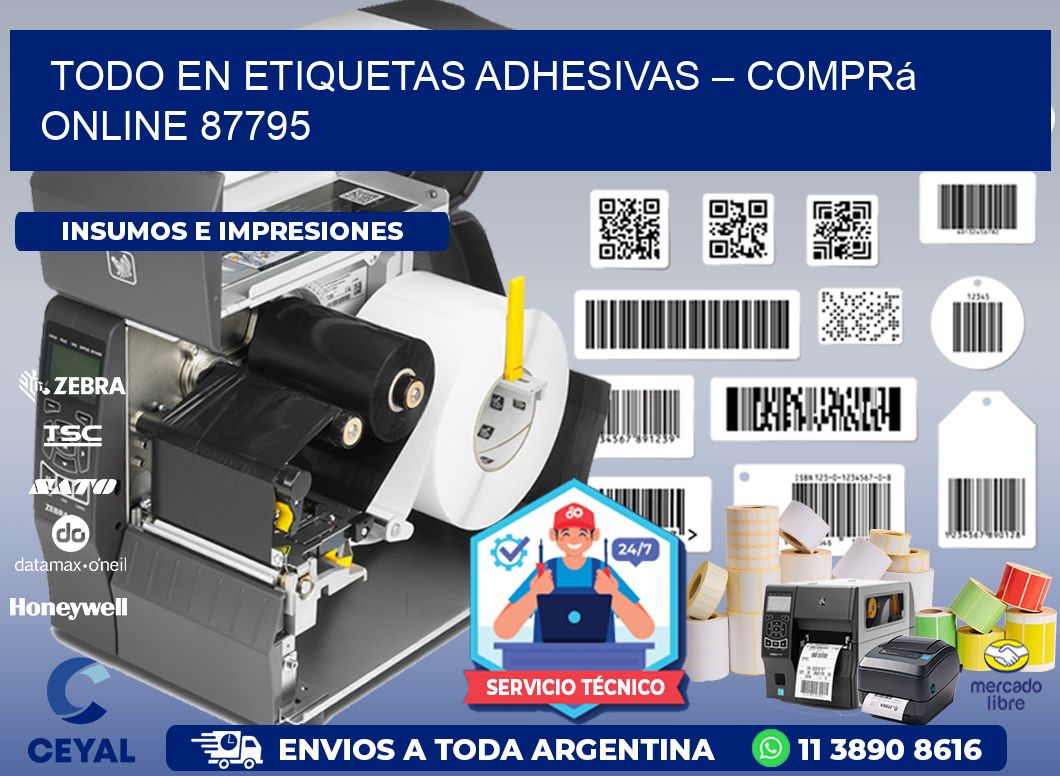 Todo en Etiquetas Adhesivas – Comprá Online 87795