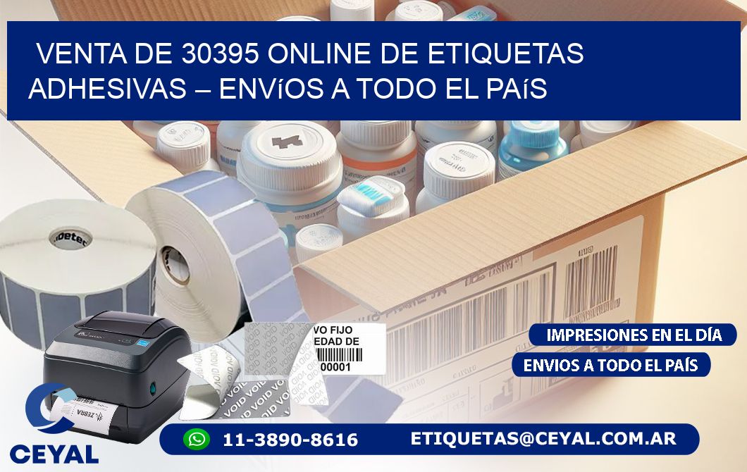 Venta de 30395 Online de Etiquetas Adhesivas – Envíos a Todo el País
