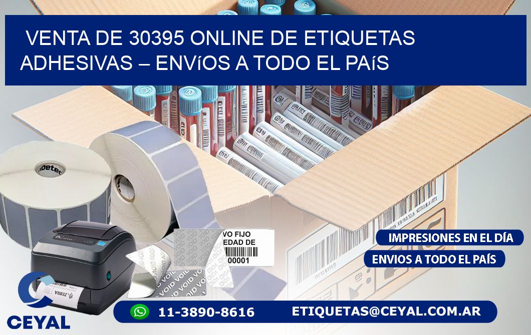 Venta de 30395 Online de Etiquetas Adhesivas – Envíos a Todo el País