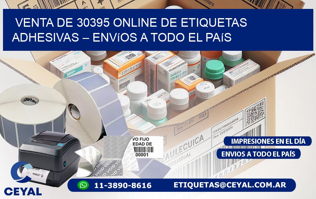 Venta de 30395 Online de Etiquetas Adhesivas – Envíos a Todo el País