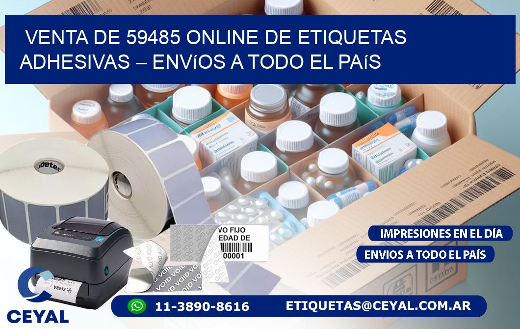 Venta de 59485 Online de Etiquetas Adhesivas – Envíos a Todo el País