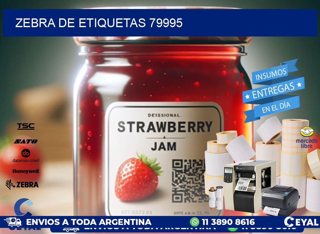 ZEBRA DE ETIQUETAS 79995