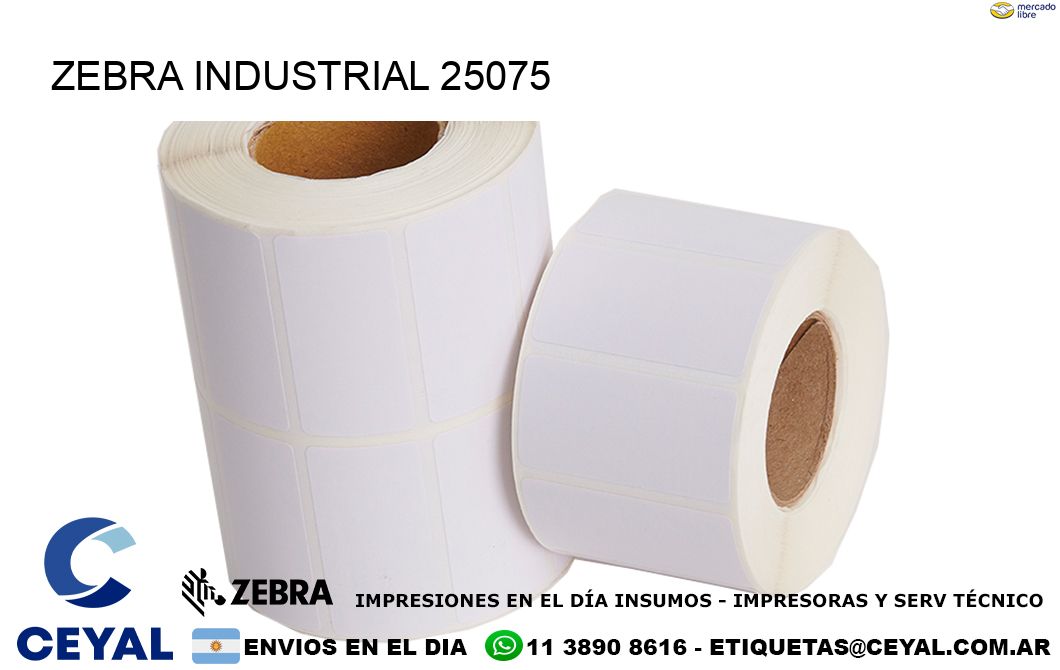 ZEBRA INDUSTRIAL 25075