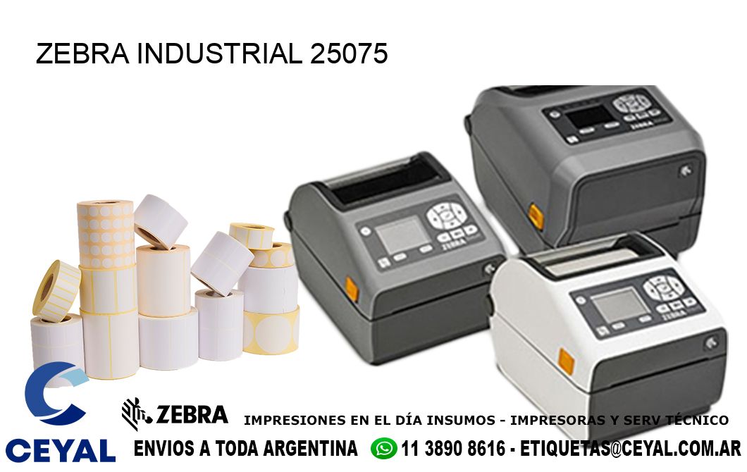 ZEBRA INDUSTRIAL 25075