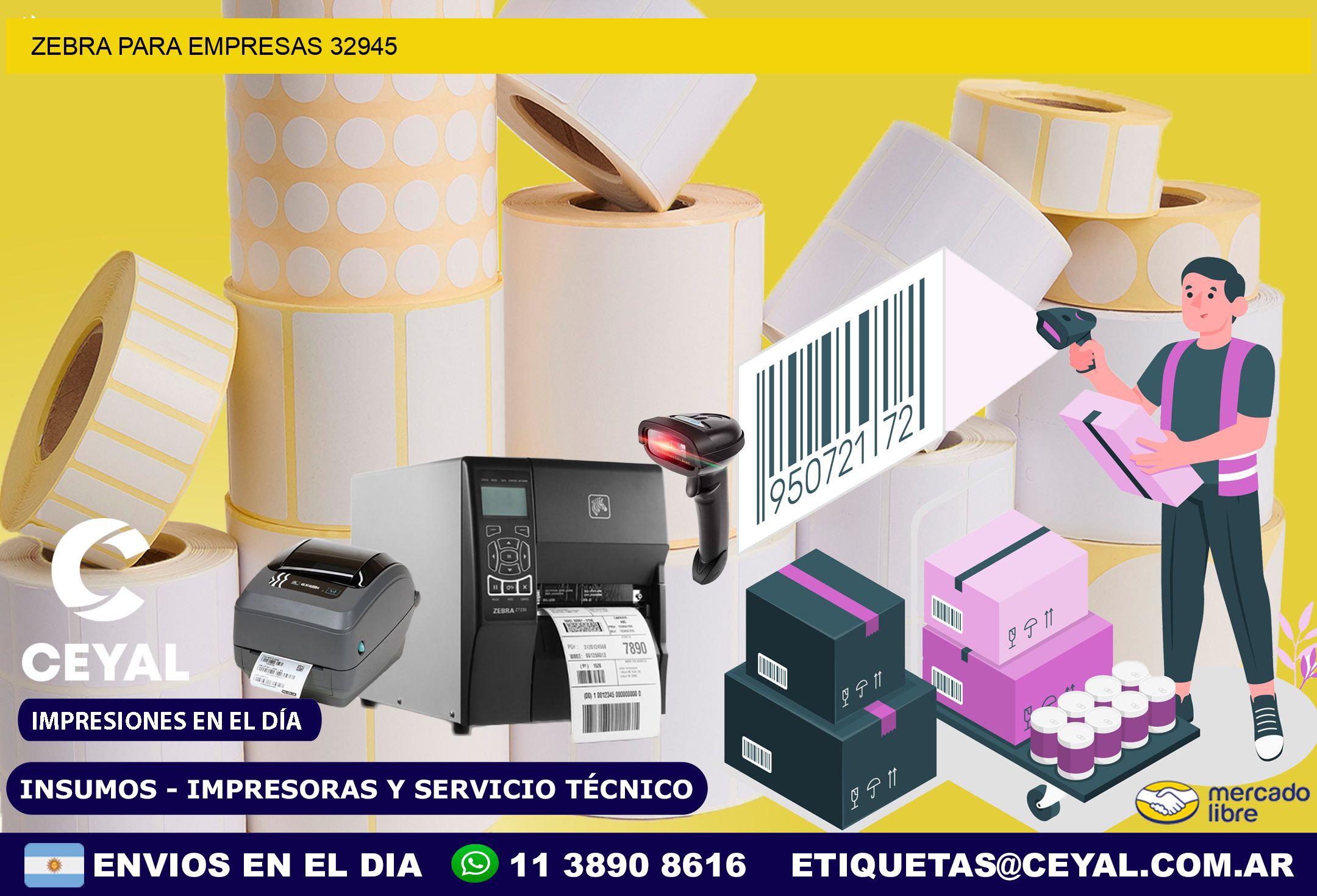 ZEBRA PARA EMPRESAS 32945