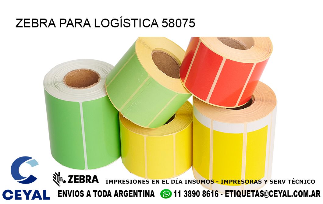 ZEBRA PARA LOGÍSTICA 58075